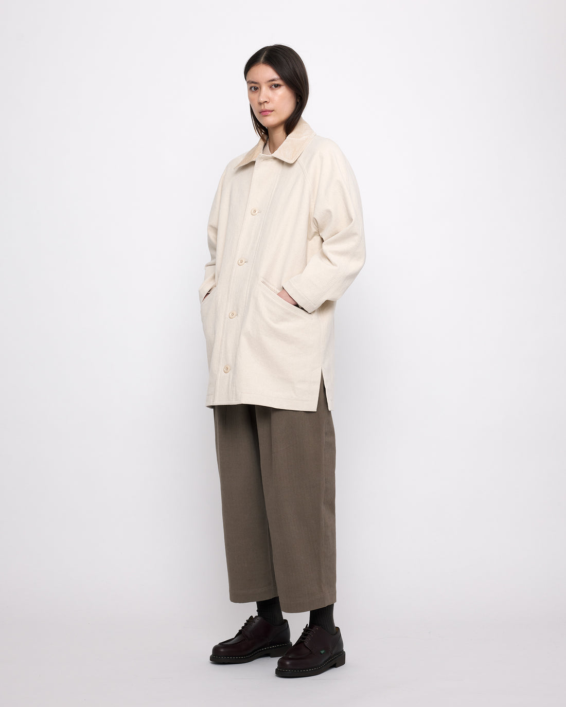 Mid-Length Duster Coat - FW24 - Off-White