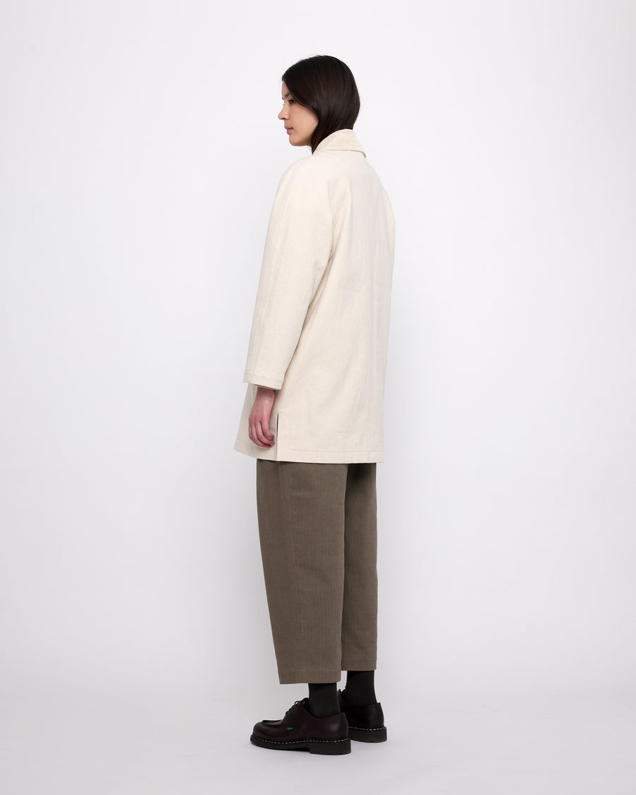 Mid-Length Duster Coat - FW24 - Off-White