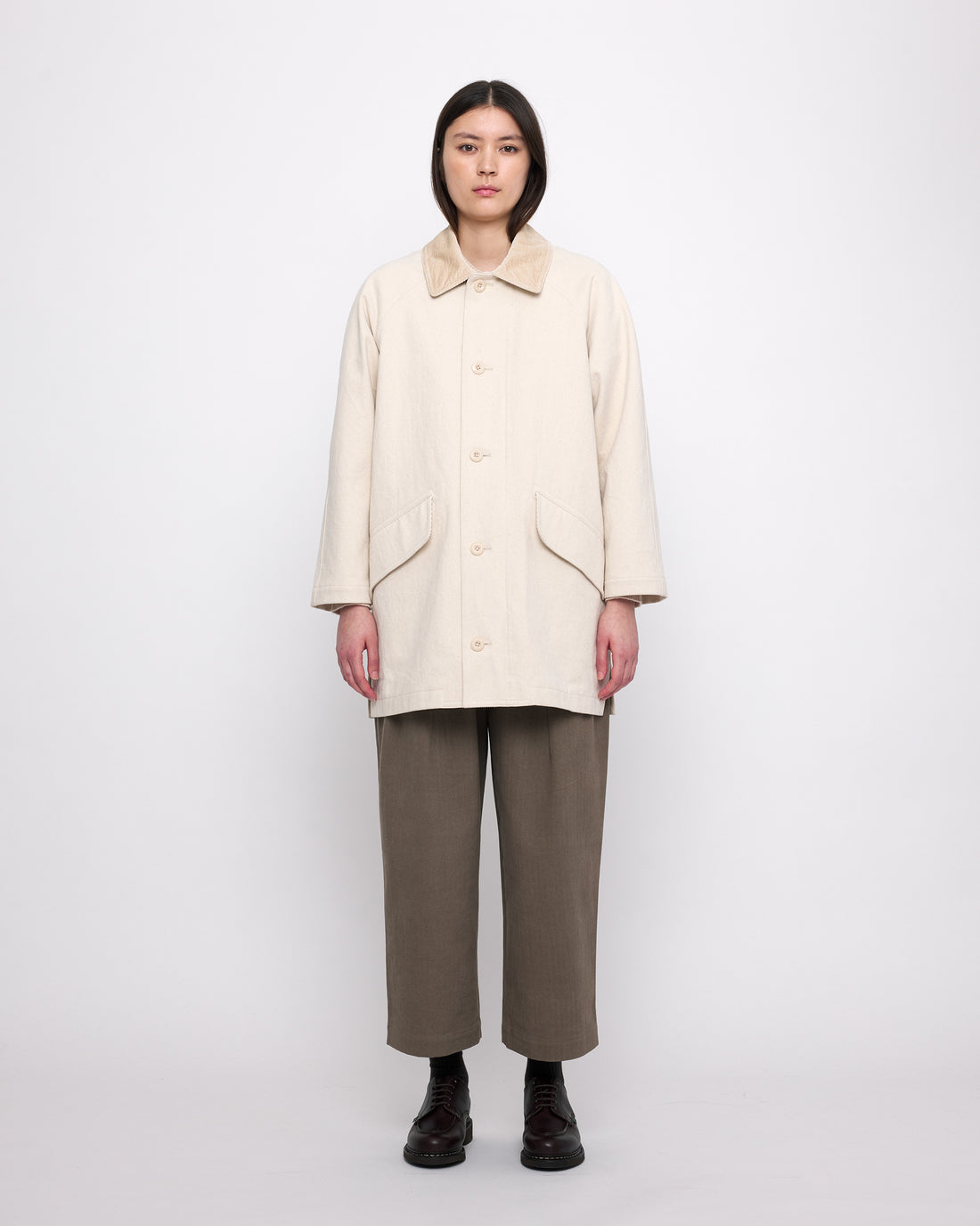 Mid-Length Duster Coat - FW24 - Off-White