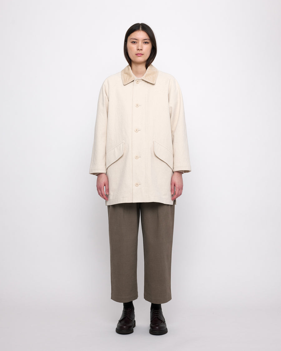 Mid-Length Duster Coat - FW24 - Off-White