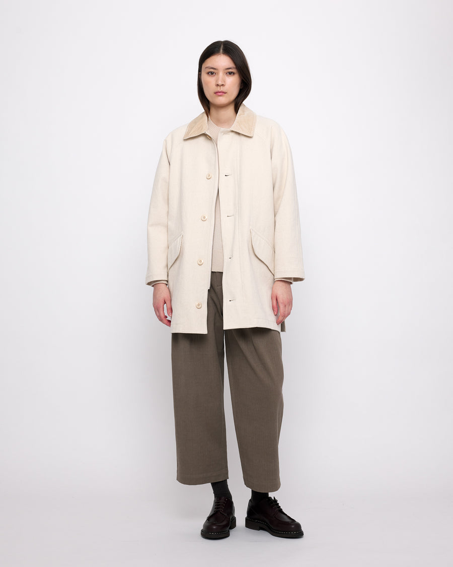 Mid-Length Duster Coat - FW24 - Off-White