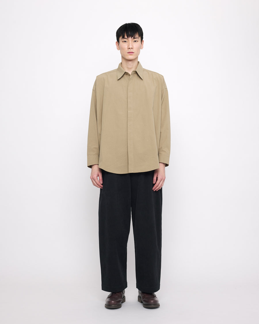 Cocoon Dress Shirt - FW24 - Artichoke