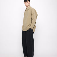 Signature Pleated Trouser - Heavy Canvas Edition - Black