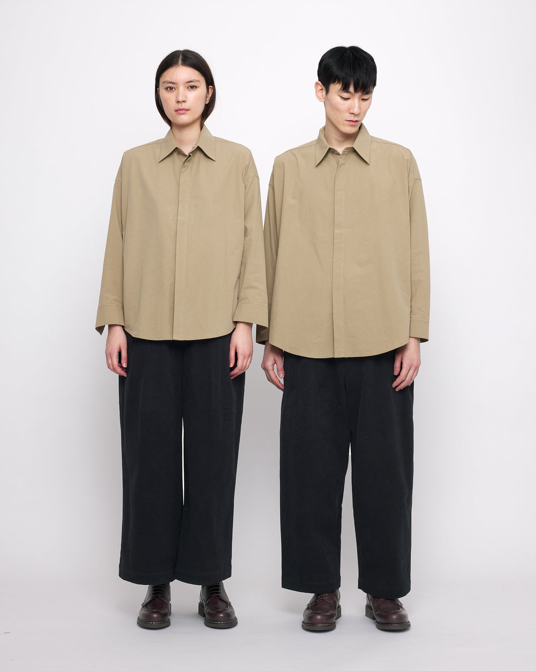 Cocoon Dress Shirt - FW24 - Artichoke