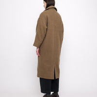 Oversized Wool Coat - FW24 - Kelp