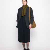 Cocoon Maxi Shirtdress - FW24 - Black