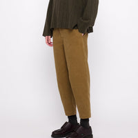 Signature Elastic Pull-Up Trouser - Heavy Canvas Edition - Kelp Brown