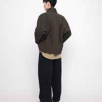 Padded Reversible Blazer - FW24 - Olive Brown/Taupe