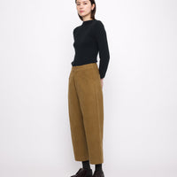 Signature Curve Legged Trouser - Heavy Canvas Edition - Kelp Brown