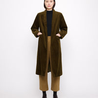 Open Fall Coat - Corduroy Edition - FW24 - Dark Kelp