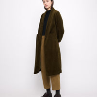 Open Fall Coat - Corduroy Edition - FW24 - Dark Kelp