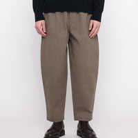 Signature Elastic Pull-Up Trouser - Heavy Canvas Edition - Umber