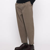 Signature Elastic Pull-Up Trouser - Heavy Canvas Edition - Umber