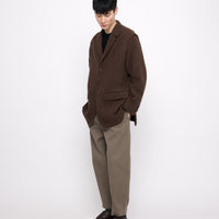 Oversized Wool Blazer - FW24 - Brown