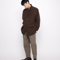 Oversized Wool Blazer - FW24 - Brown