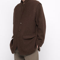 Oversized Wool Blazer - FW24 - Brown