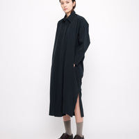 Cocoon Maxi Shirtdress - FW24 - Black