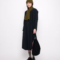 Cocoon Maxi Shirtdress - FW24 - Black