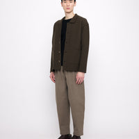 Boiled Wool Chore Shirt Jacket - FW24 - Olive