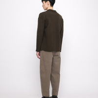 Boiled Wool Chore Shirt Jacket - FW24 - Olive