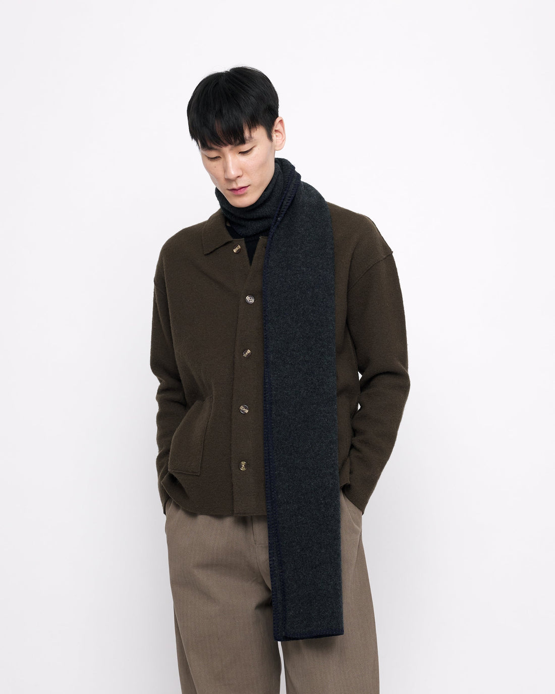 Boiled Wool Scarf - FW24 - Color Options