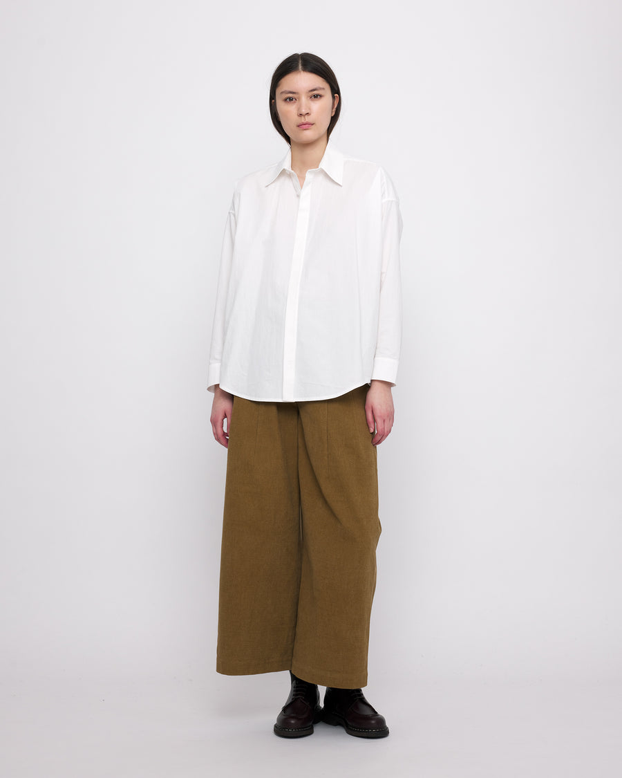 Cocoon Dress Shirt - FW24 - White