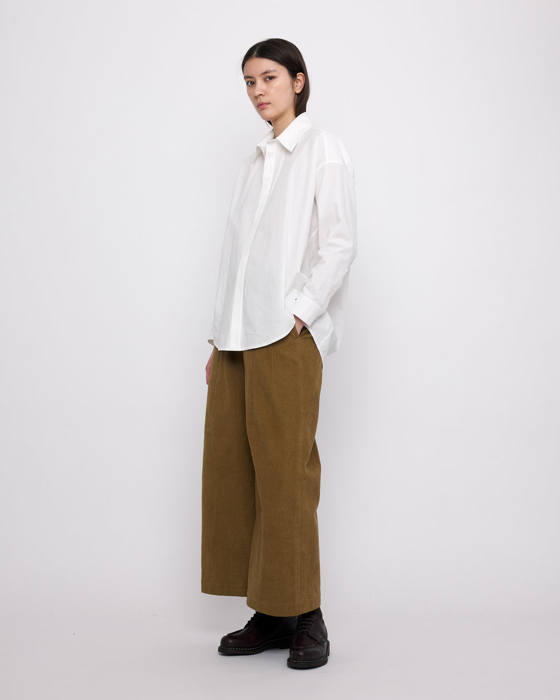 Cocoon Dress Shirt - FW24 - White