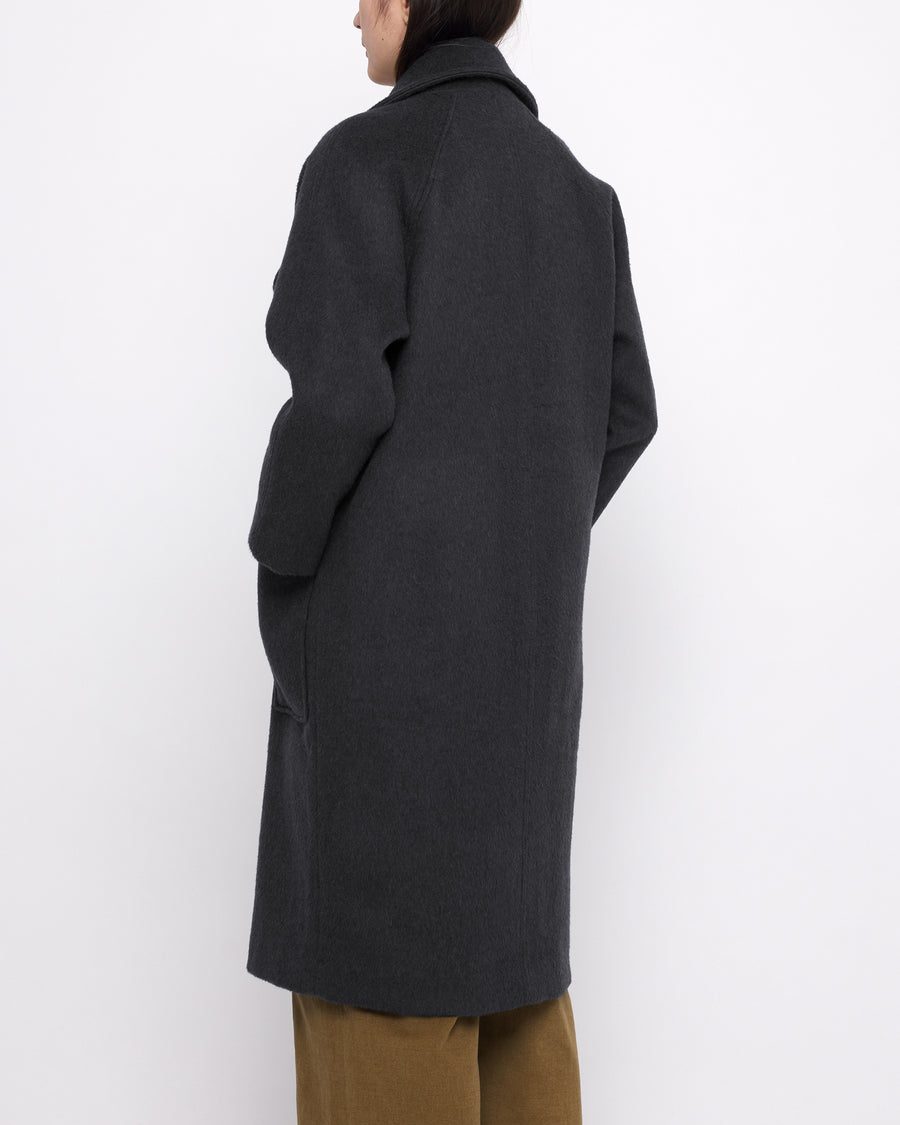 Classic Wool Coat - FW24 - Charcoal