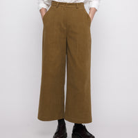 Wide-Legged Skate Trouser - FW24 - Kelp Brown