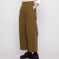 Wide-Legged Skate Trouser - FW24 - Kelp Brown