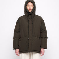 Hooded Puffer - FW24 - Olive Brown