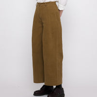 Wide-Legged Skate Trouser - FW24 - Kelp Brown