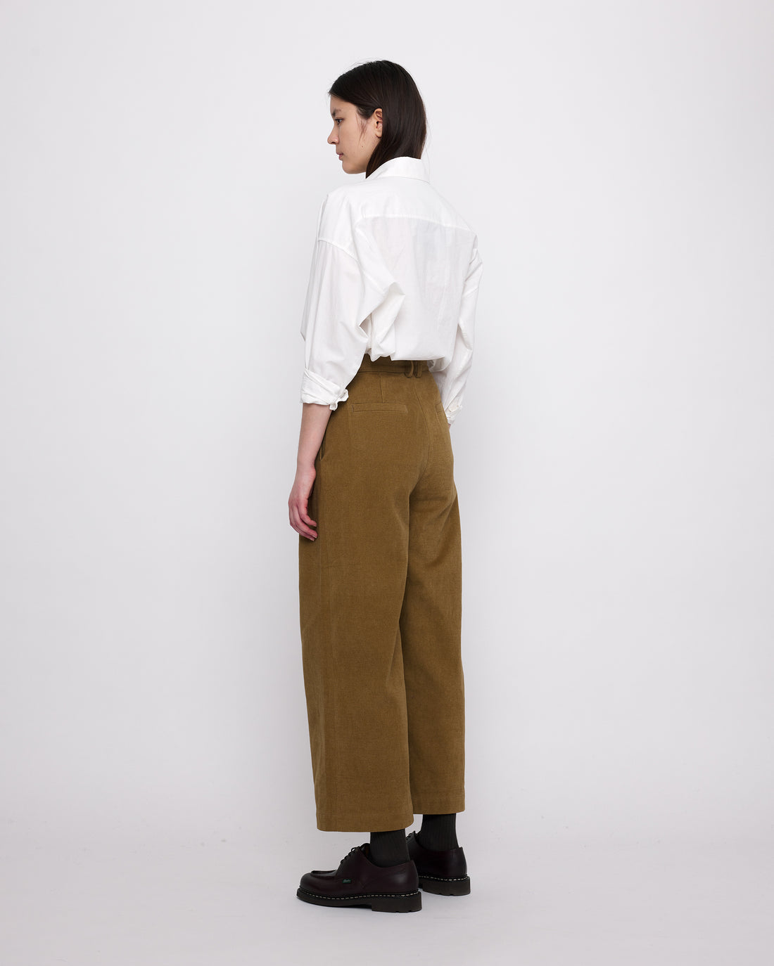 Wide-Legged Skate Trouser - FW24 - Kelp Brown