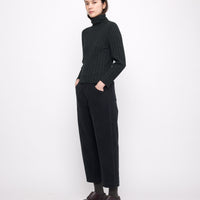 Yak Ribbed Roll Neck - FW24 - Charcoal