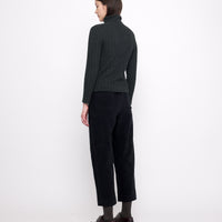 Yak Ribbed Roll Neck - FW24 - Charcoal