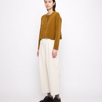 Signature Pleated Trouser - Heavy Canvas Edition - Off-White