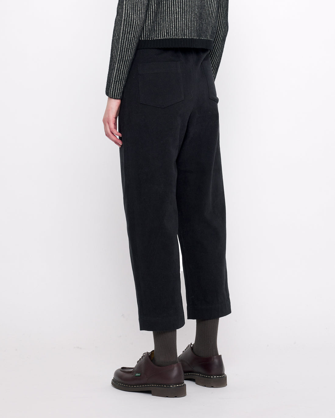 Signature Curve Legged Trouser - Heavy Canvas Edition - Black