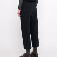 Signature Curve Legged Trouser - Heavy Canvas Edition - Black