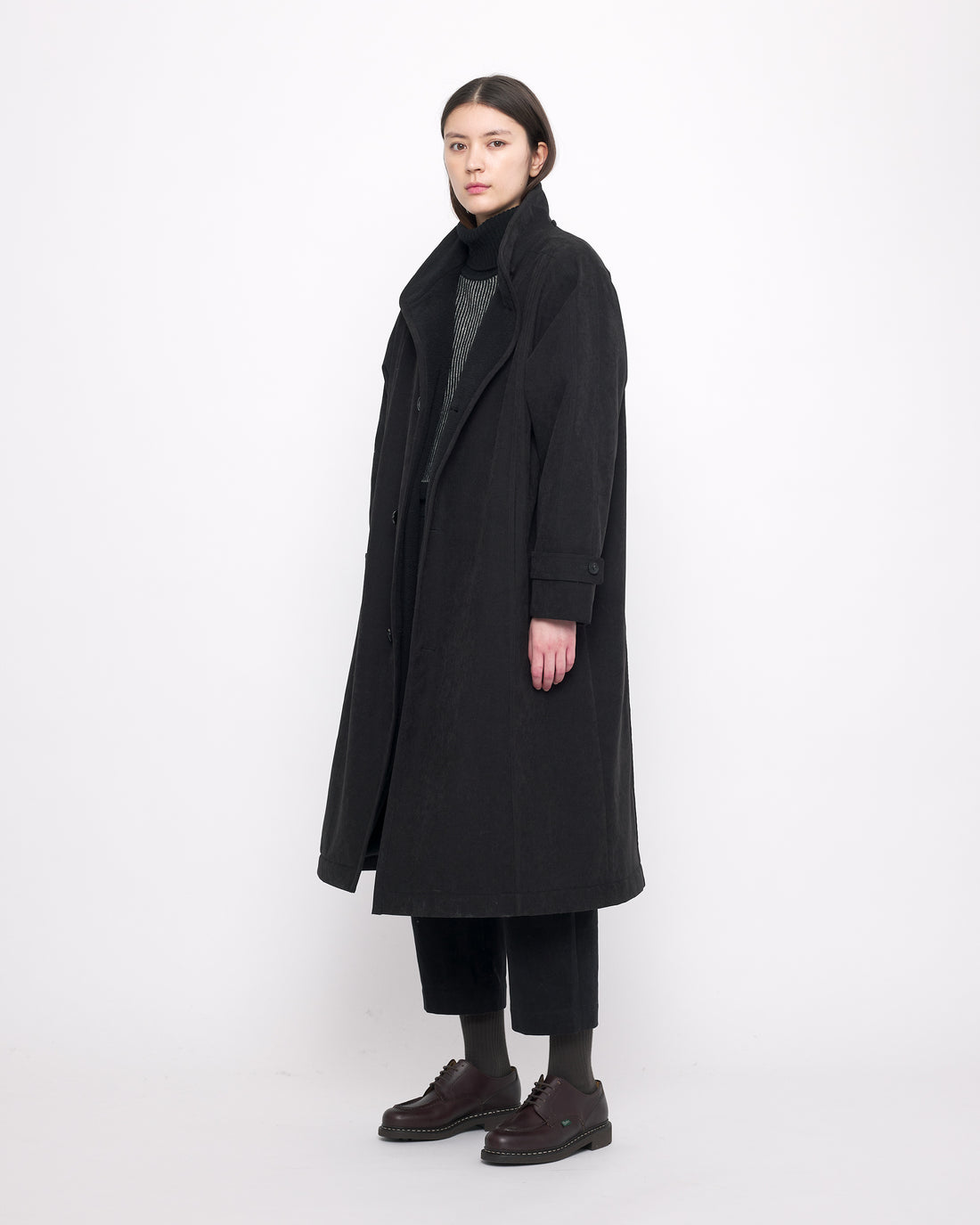 Padded Fleece Coat - FW24 - Black