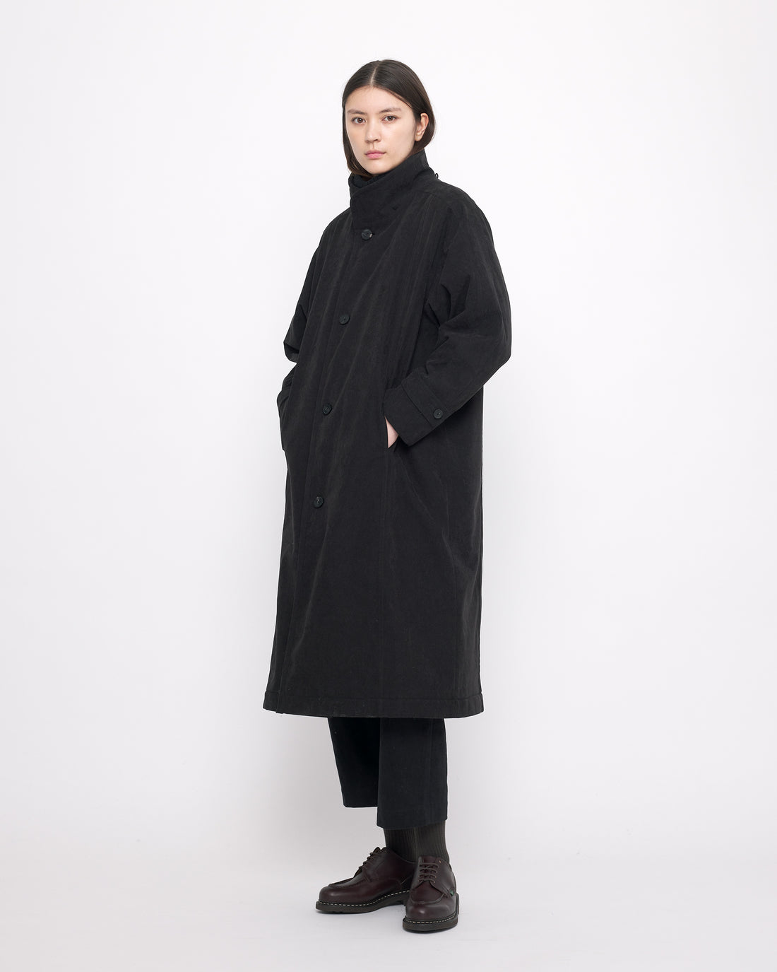 Padded Fleece Coat - FW24 - Black