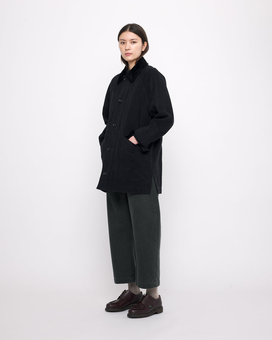 Mid-Length Duster Coat - FW24 - Black