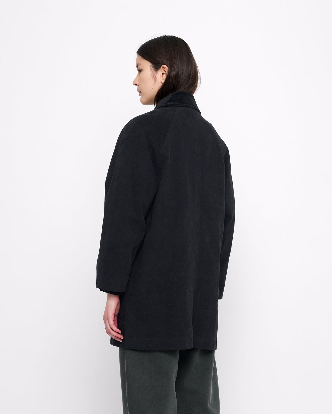 Mid-Length Duster Coat - FW24 - Black