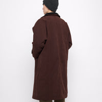 Padded Fleece Coat - FW24 - Chestnut