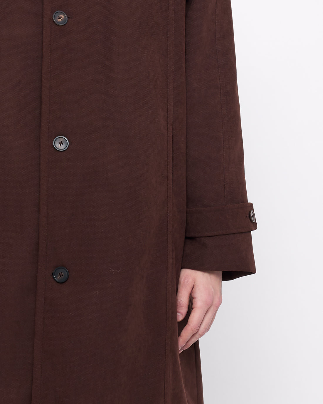 Padded Fleece Coat - FW24 - Chestnut