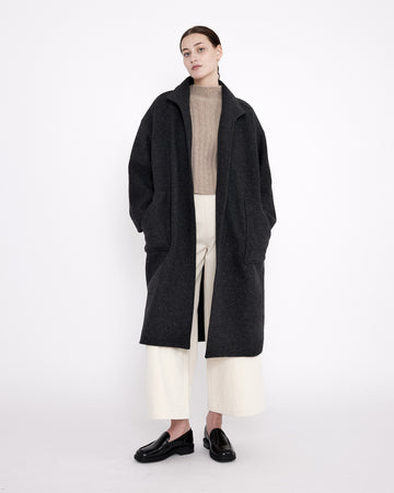 Fall Wool Coat - FW23 - Heather Gray