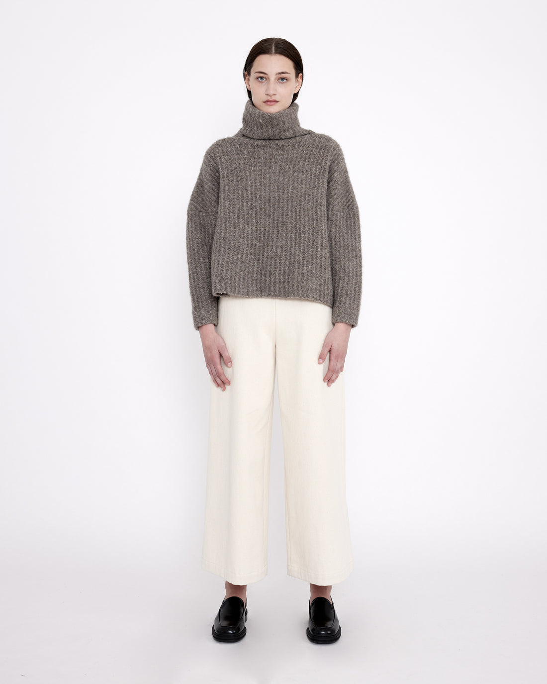 Chunky Turtleneck Sweater - FW23 - Umber