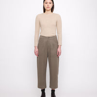 Yak Ribbed Long Sleeves- FW24 - Desert Sand