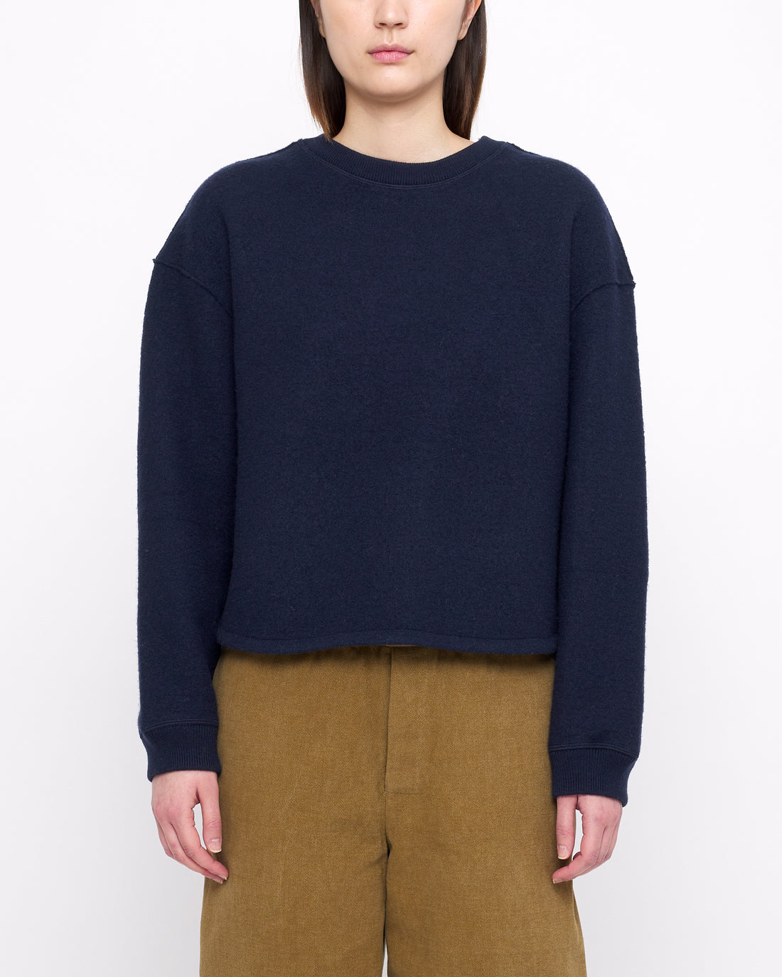 Boiled Wool Keepsake - FW24 - Navy