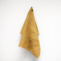 7115 Linen Tea Towel - Ochre