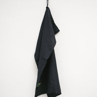 7115 Linen Tea Towel - Navy